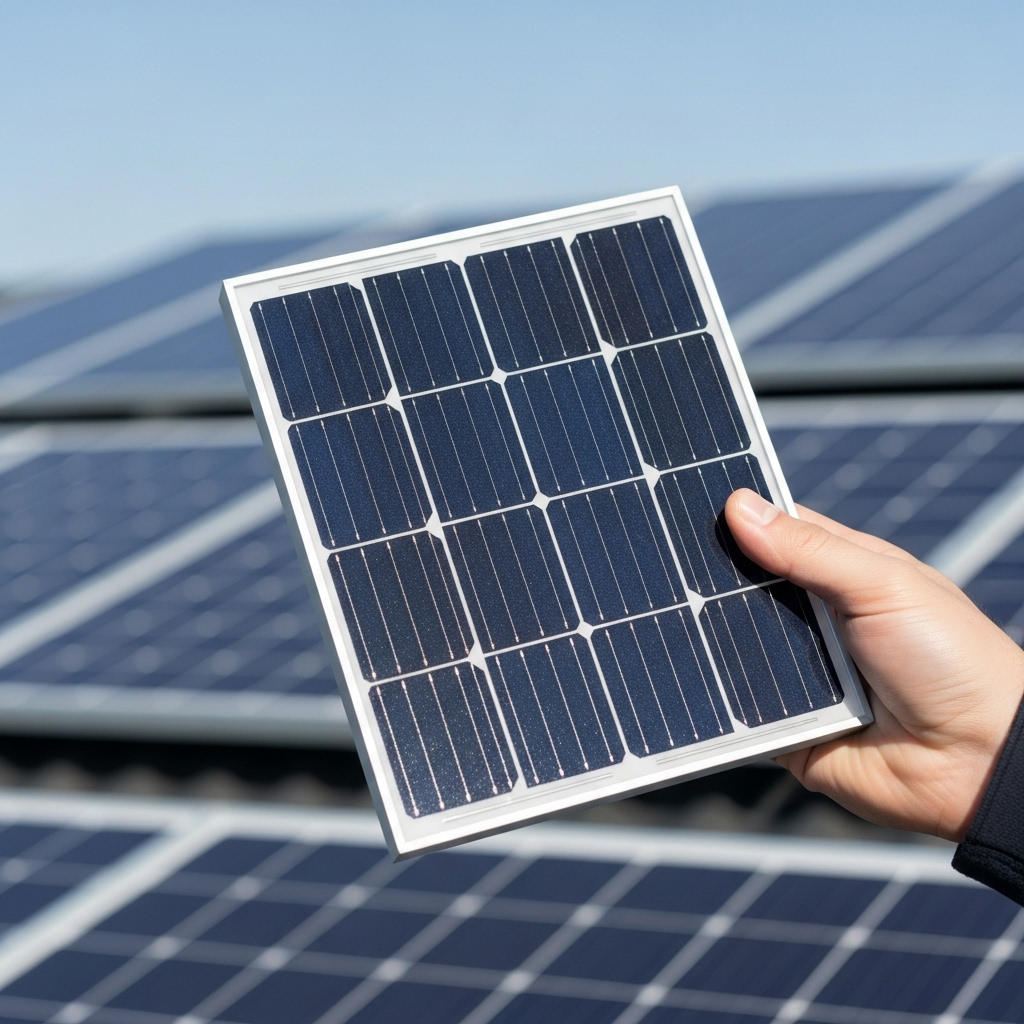 Panneaux photovoltaïques monocristallins